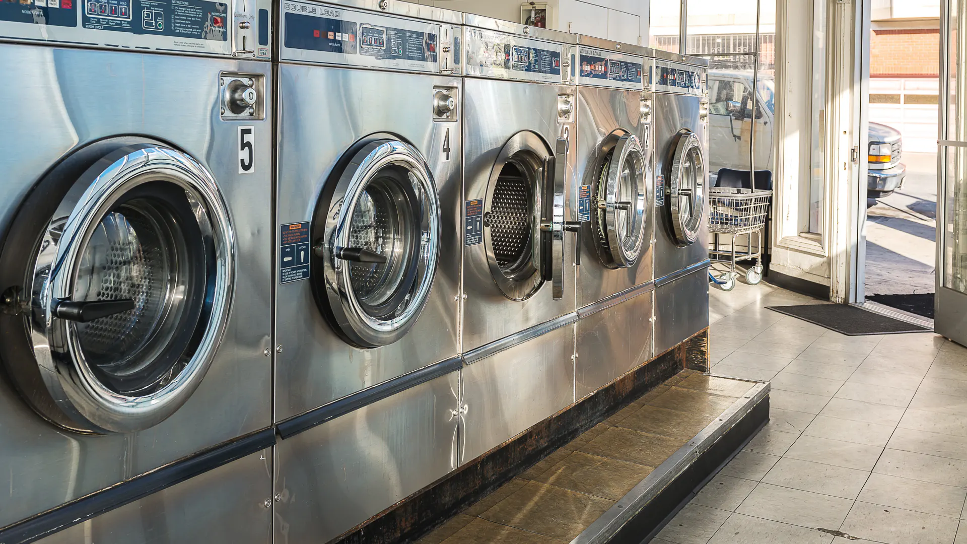 washers installed in a commercial building kelso wa